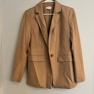 Ann Taylor Loft camel blazer